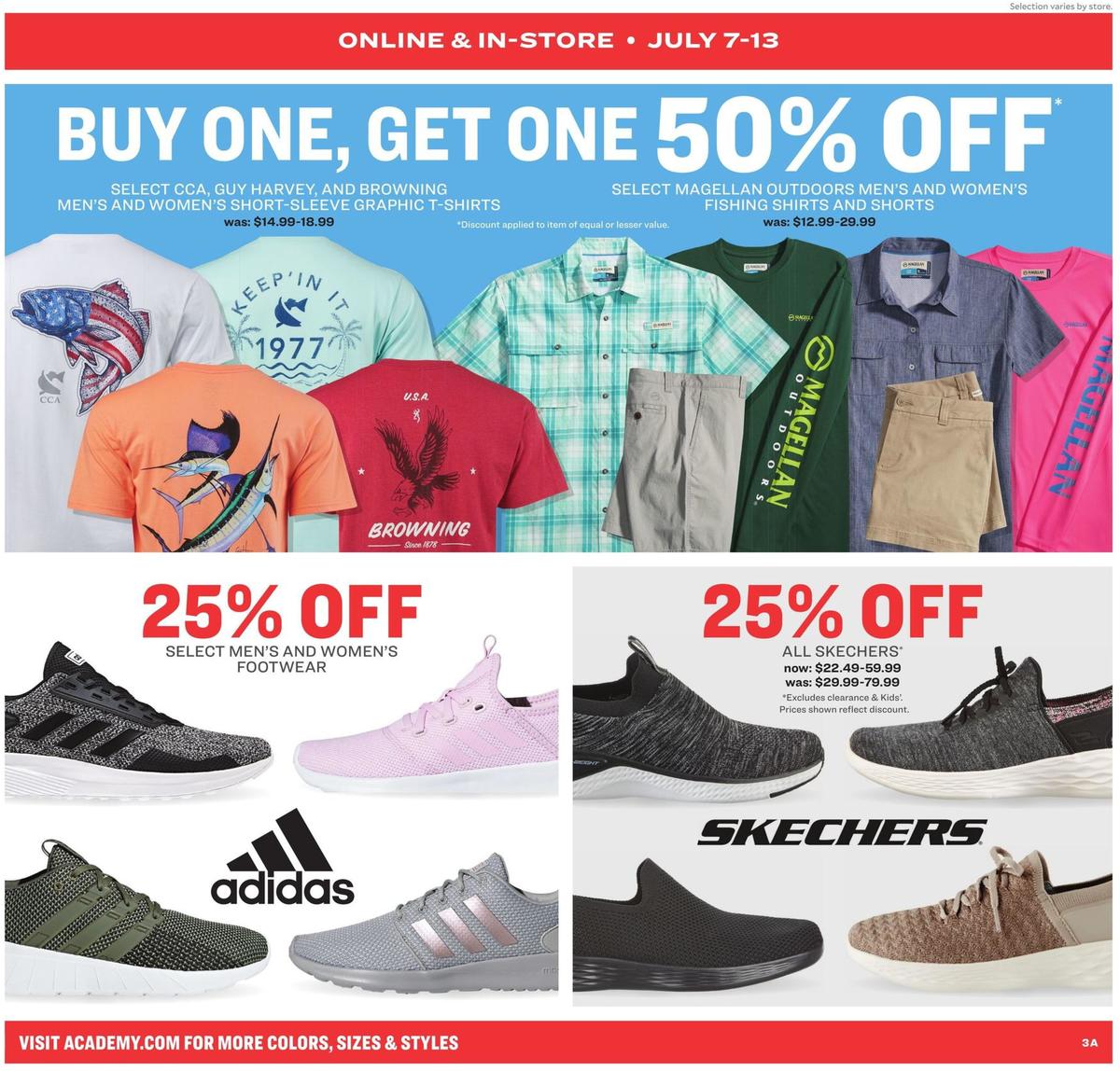 Academy Sports + Outdoors Weekly Ad from July 7