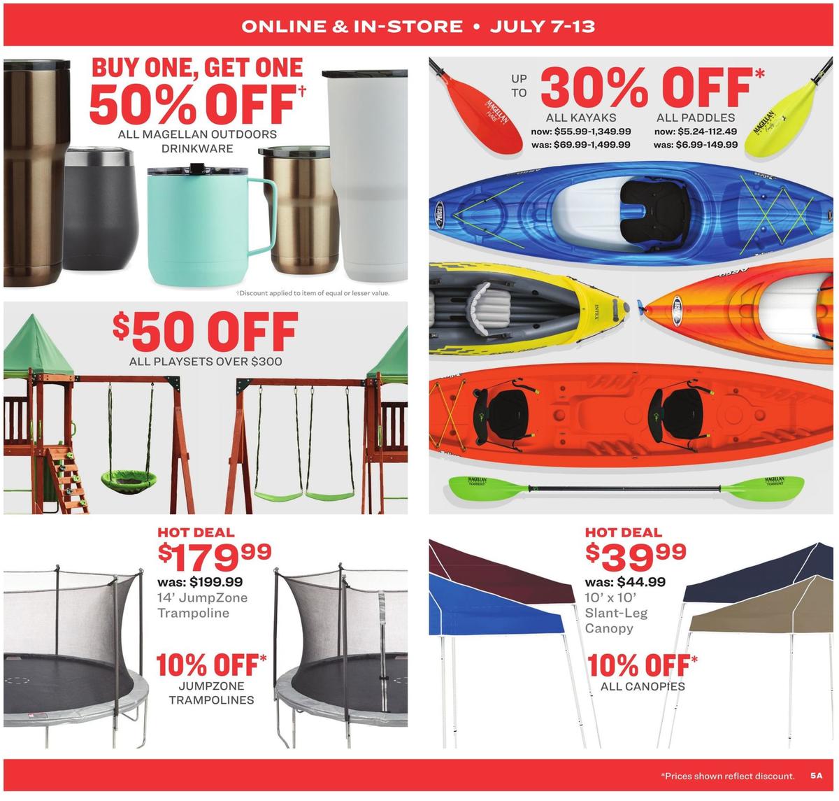 Academy Sports + Outdoors Weekly Ad from July 7