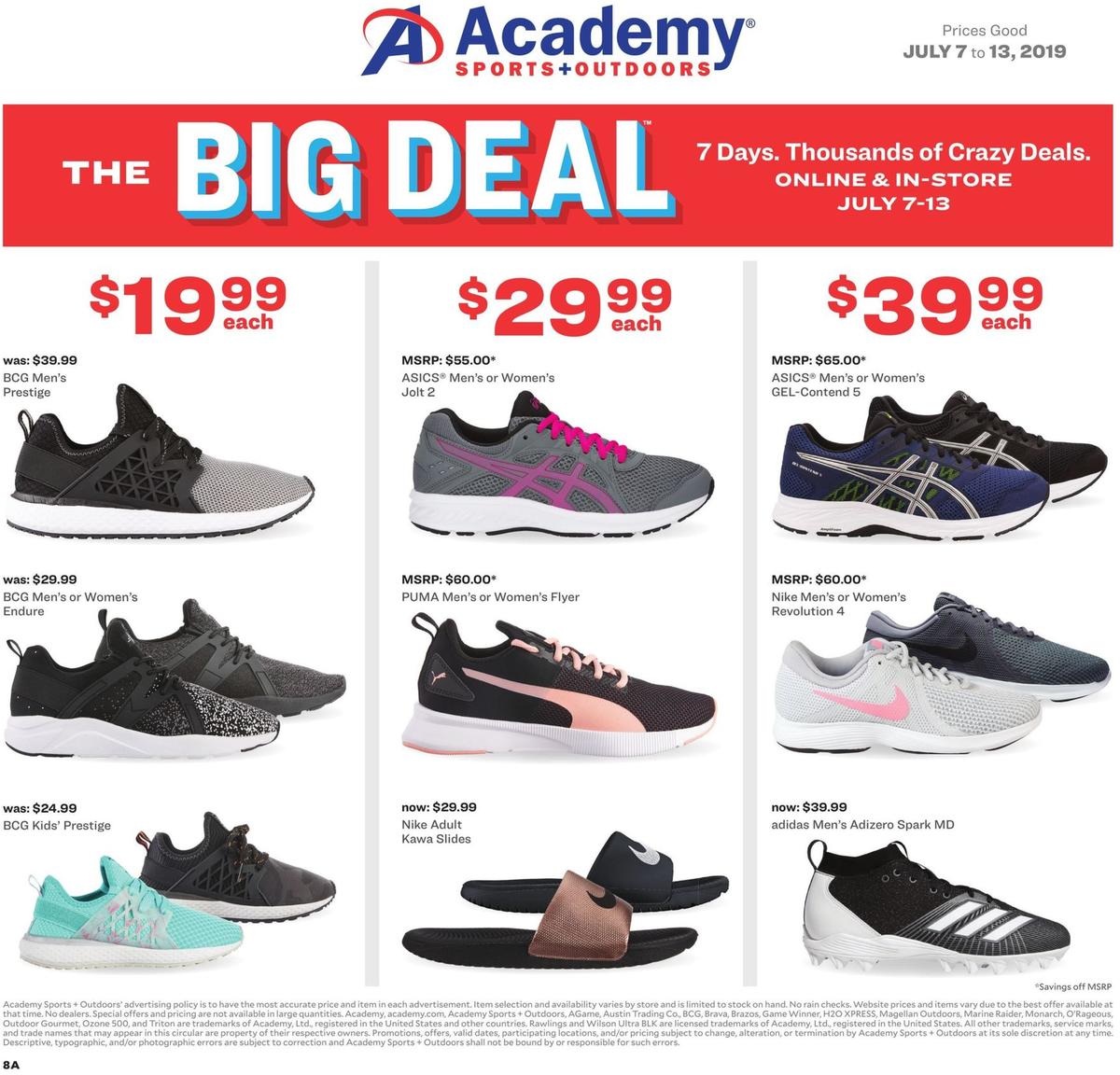 Academy Sports + Outdoors Weekly Ad from July 7