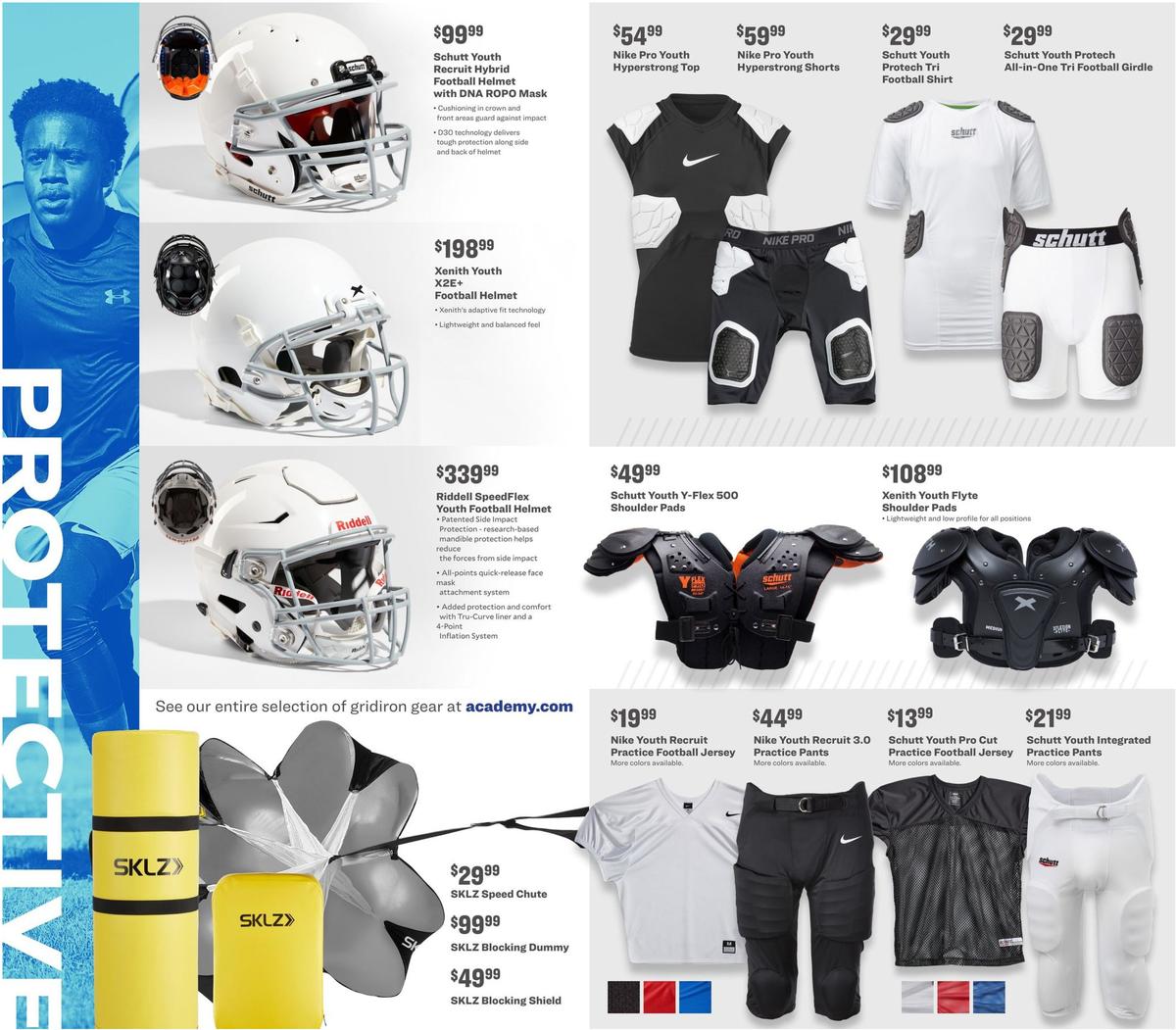 Academy Sports + Outdoors Football Gear Guide Weekly Ad from July 12