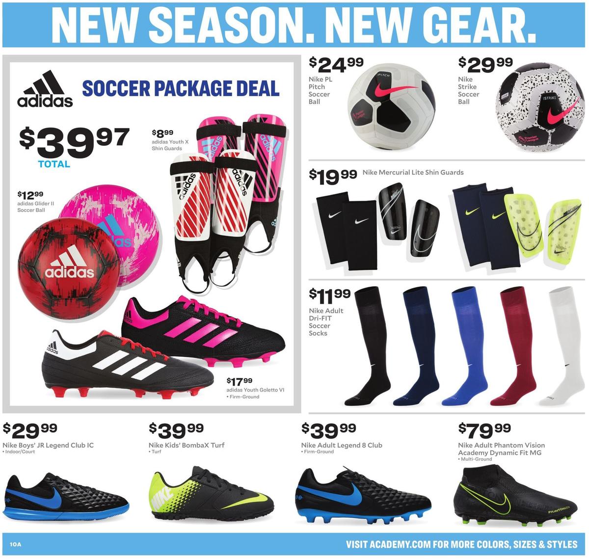 Academy Sports + Outdoors Back to School Weekly Ad from August 4