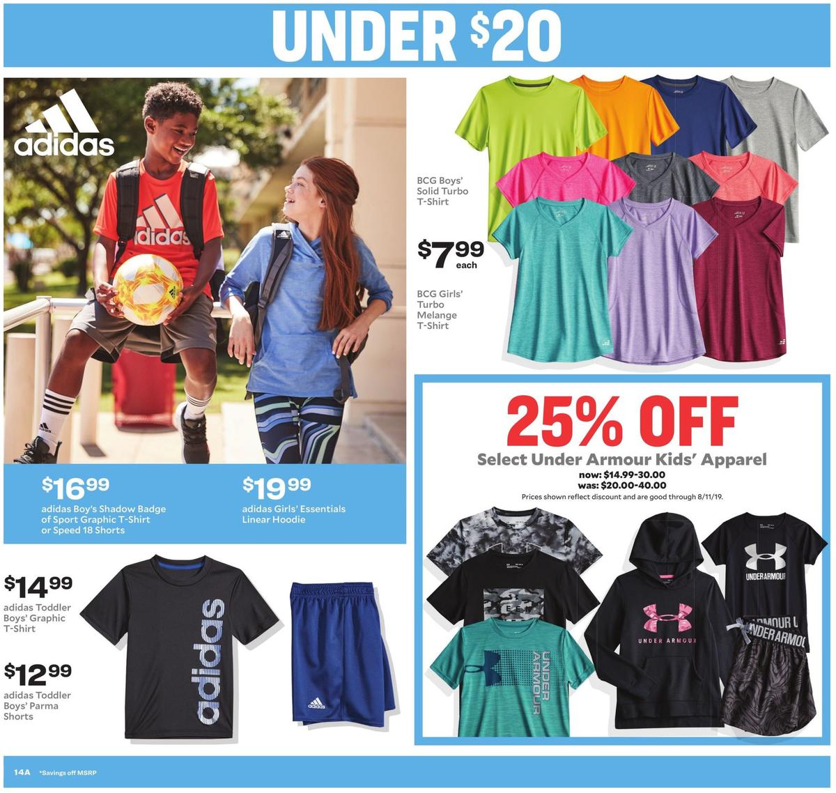 Academy Sports + Outdoors Back to School Weekly Ad from August 4