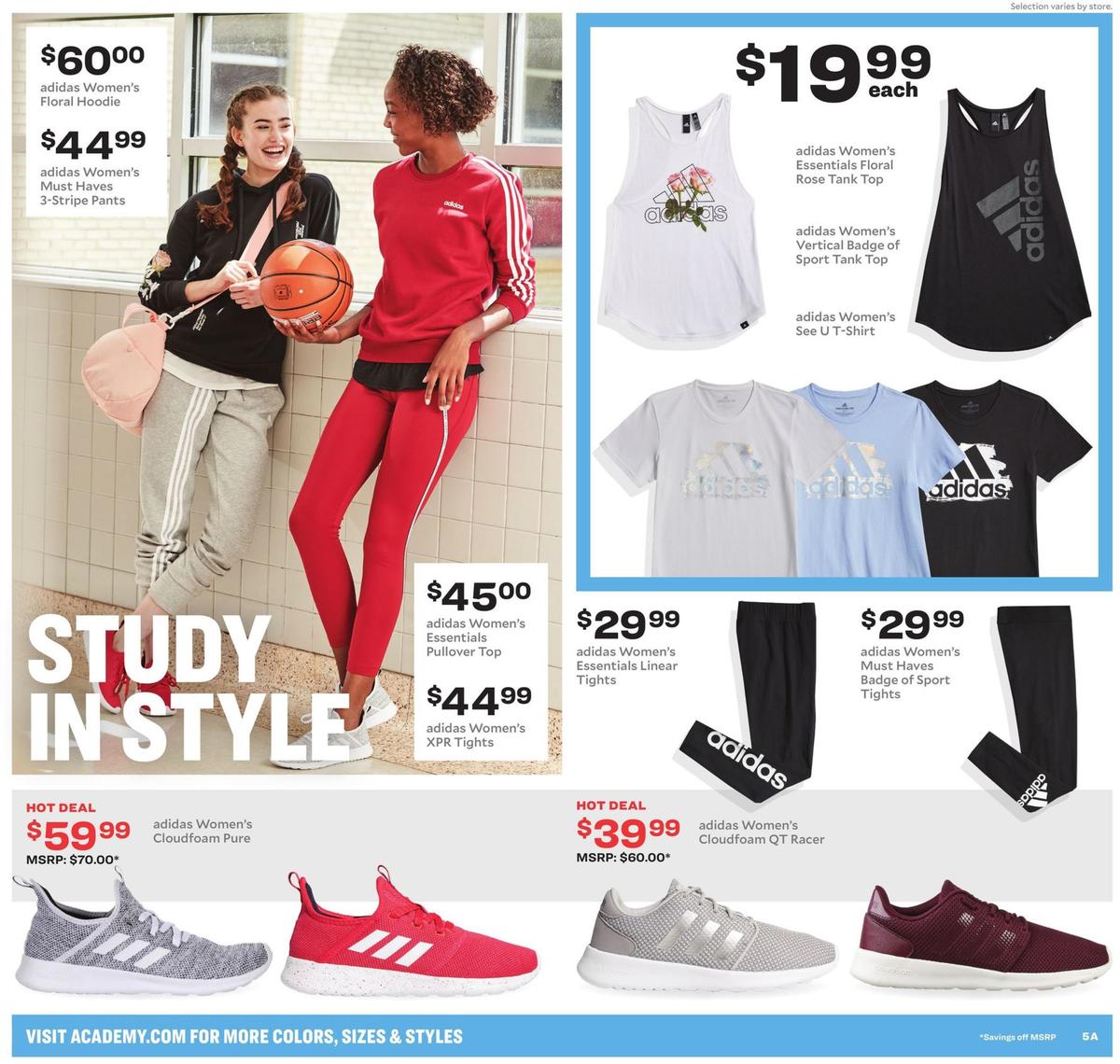 Academy Sports + Outdoors Back to School Weekly Ad from August 4