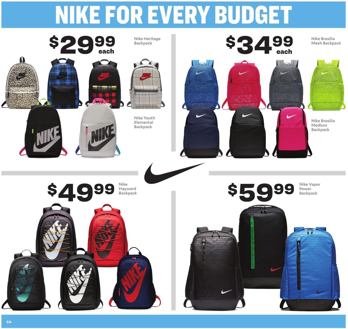 Academy Sports + Outdoors Back to School Weekly Ad from August 4