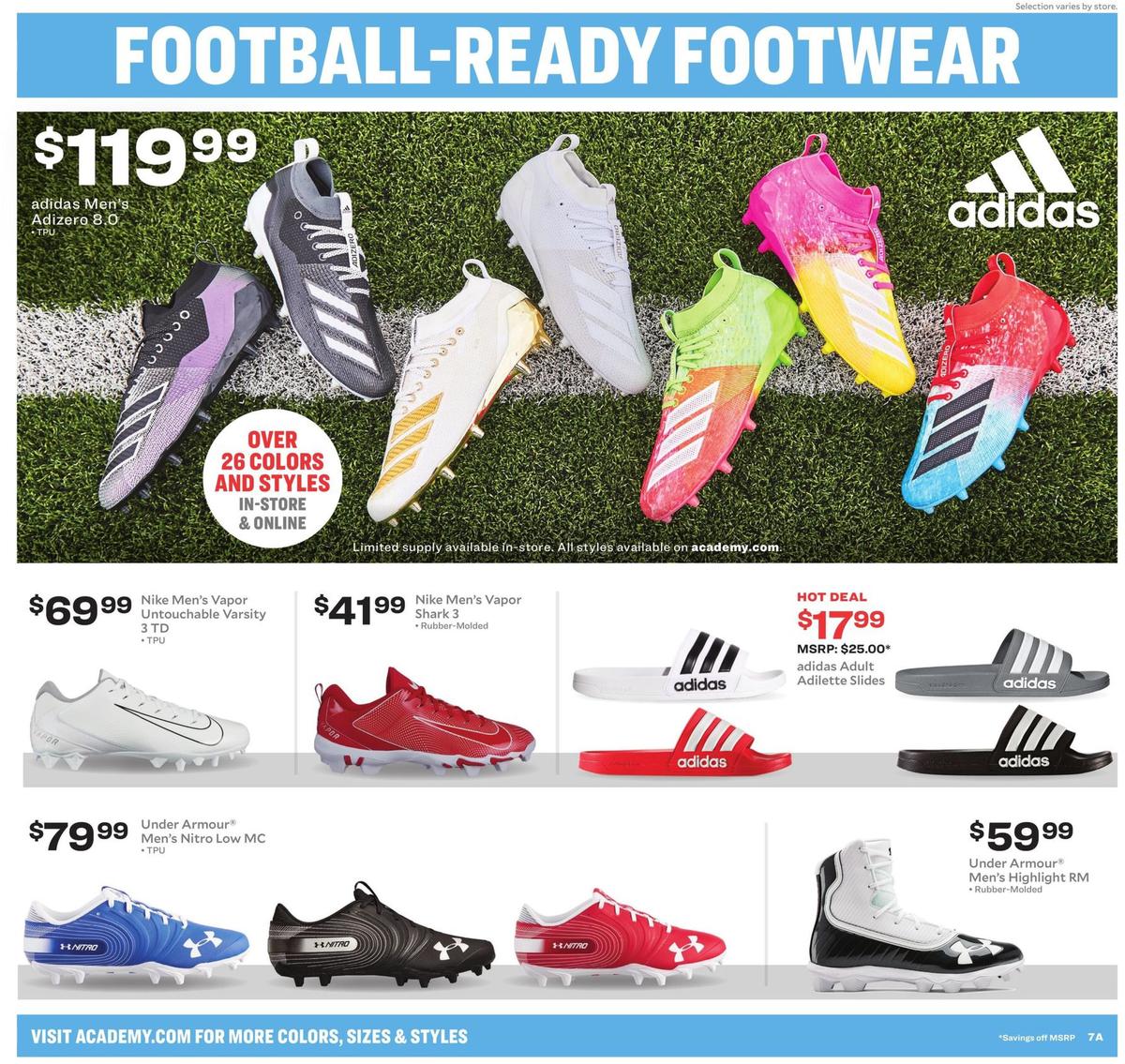 Academy Sports + Outdoors Back to School Weekly Ad from August 4