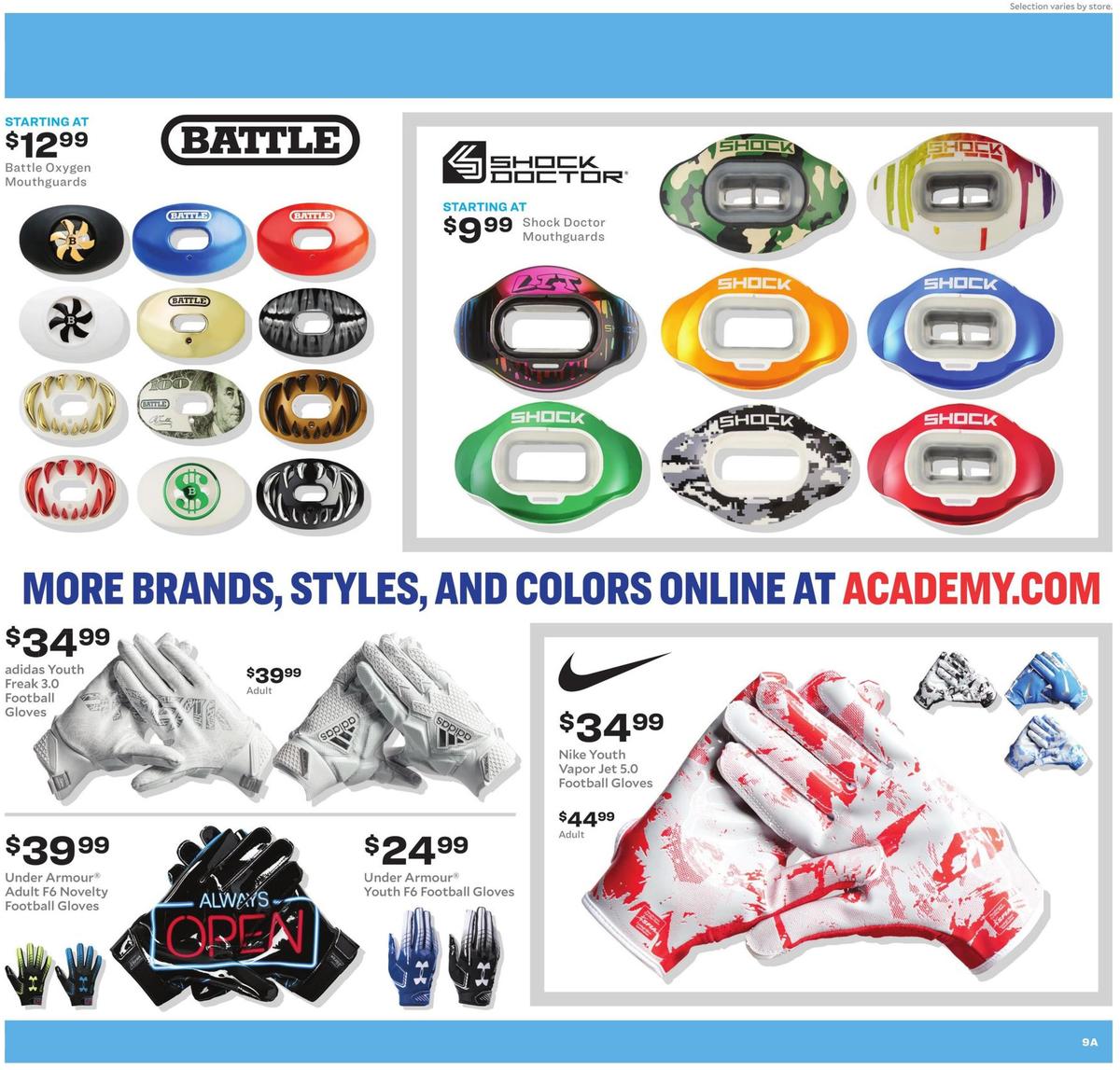 Academy Sports + Outdoors Back to School Weekly Ad from August 4