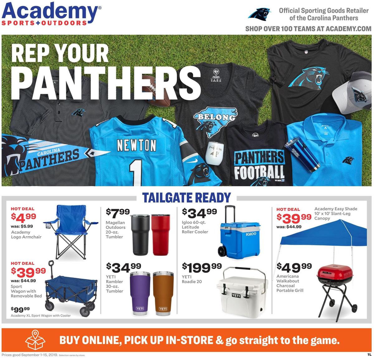 Academy Sports + Outdoors Weekly Ad from September 1