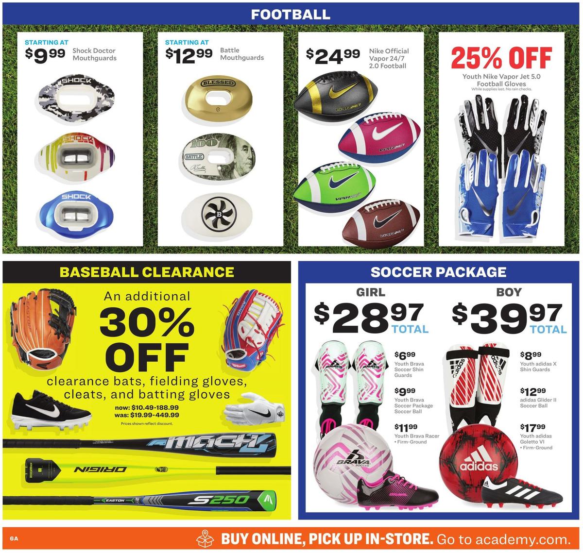 Academy Sports + Outdoors Weekly Ad from September 16