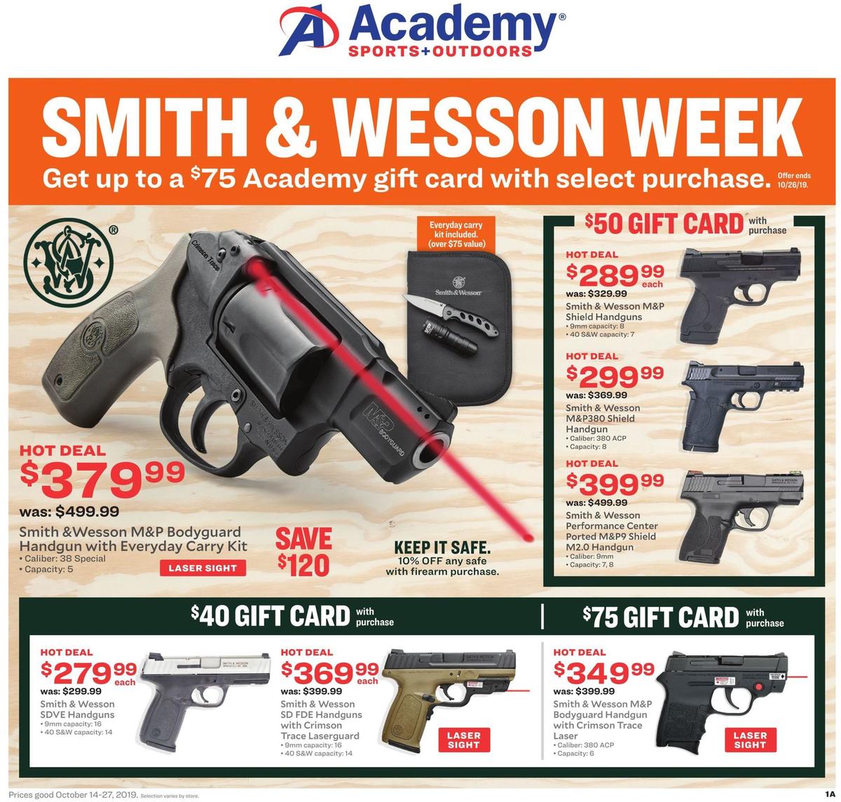 Academy Sports + Outdoors Weekly Ad from October 14