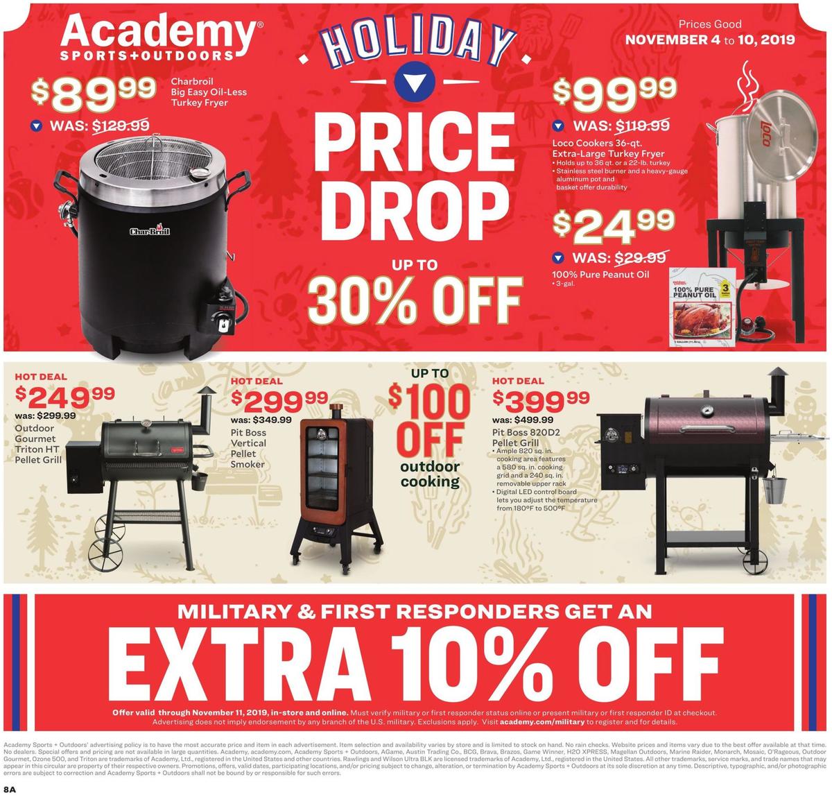 Academy Sports + Outdoors Weekly Ad from November 4