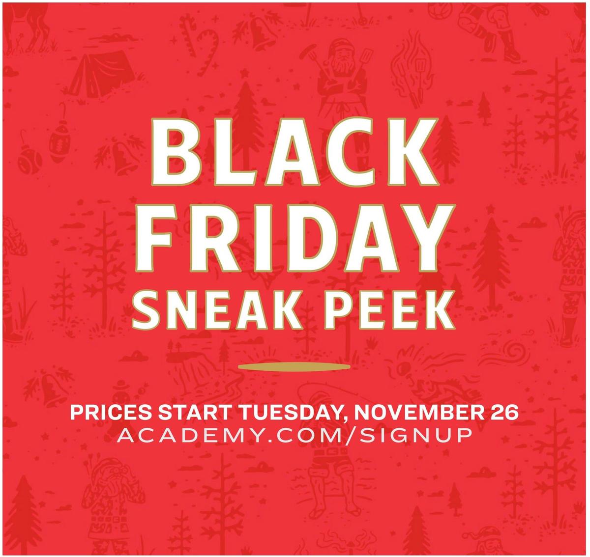 Academy Sports + Outdoors Black Friday Ad Weekly Ad from November 26
