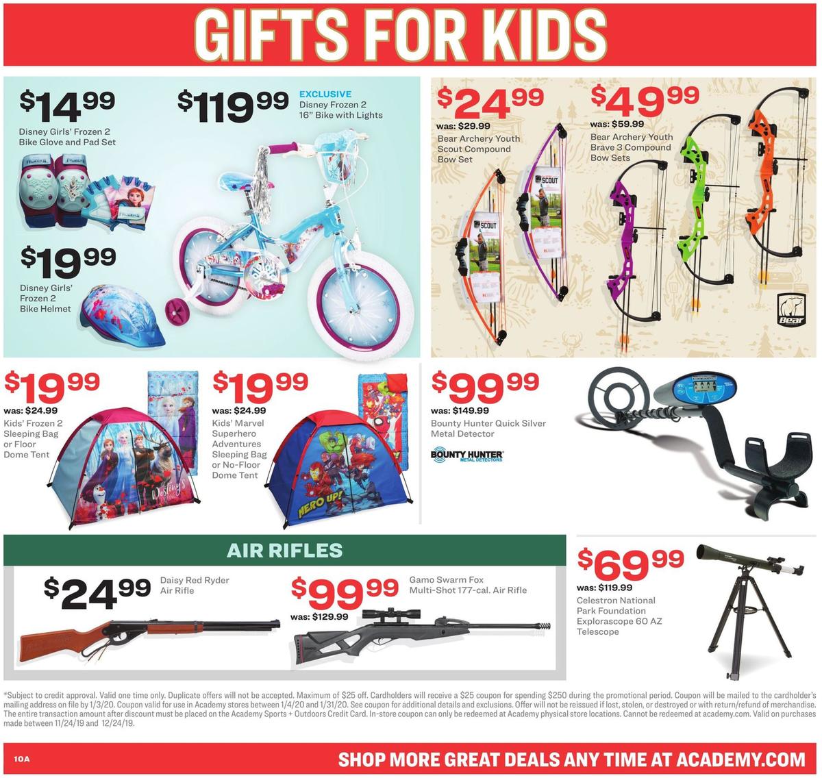 Academy Sports + Outdoors Weekly Ad from December 4