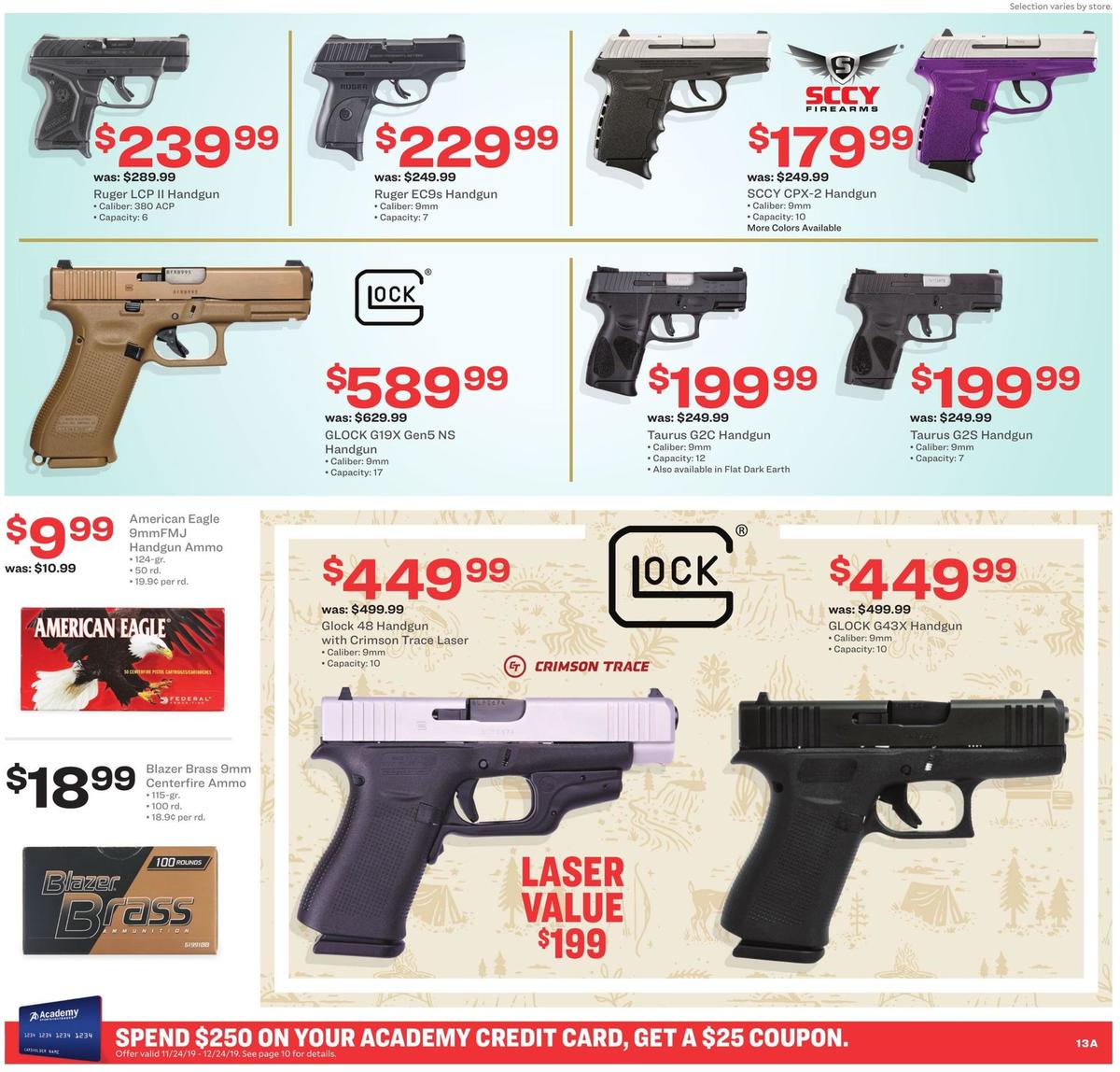 Academy Sports + Outdoors Weekly Ad from December 4