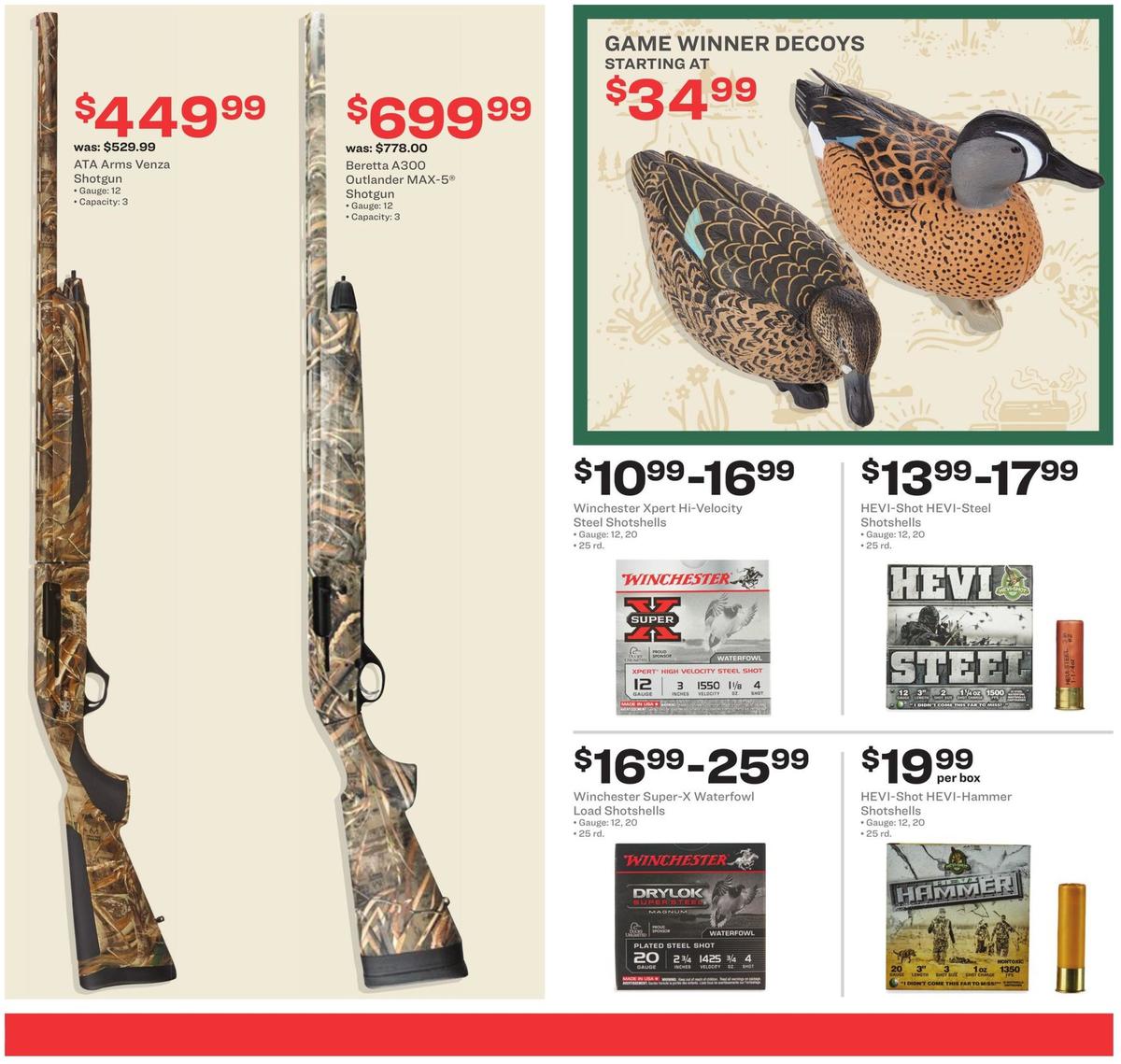 Academy Sports + Outdoors Weekly Ad from December 4