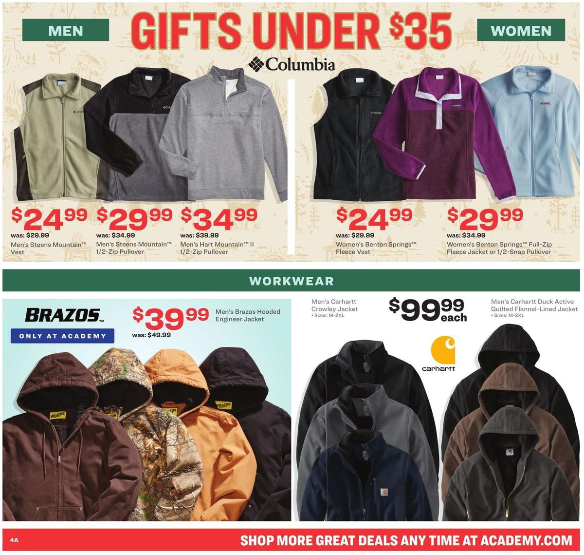Academy Sports + Outdoors Weekly Ad from December 4