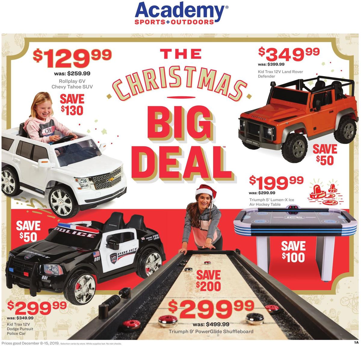 Academy Sports + Outdoors Weekly Ad from December 8