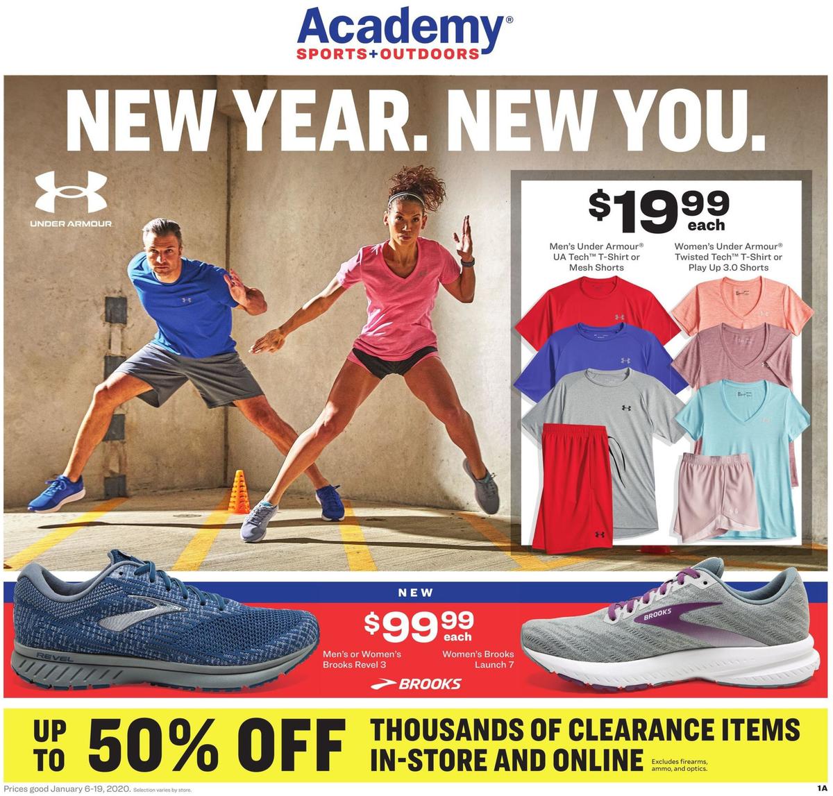 Academy Sports + Outdoors Weekly Ad from January 6