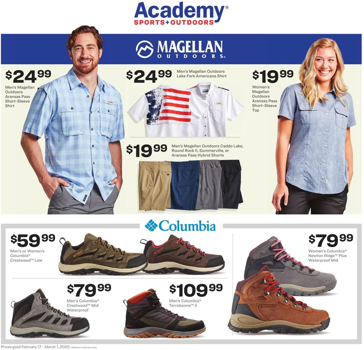 Academy Sports + Outdoors Outdoor Ad Weekly Ad from February 17