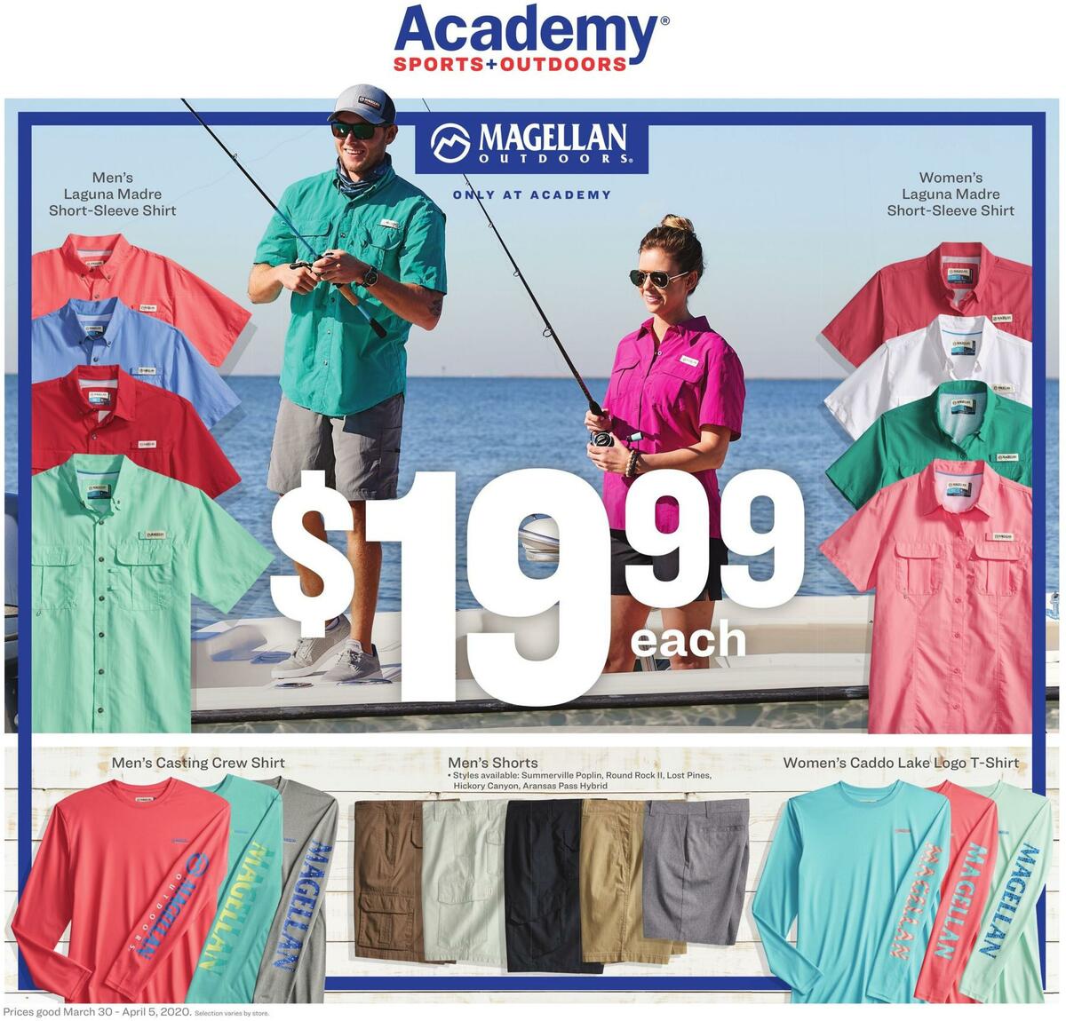 Academy Sports + Outdoors Outdoor Ad Weekly Ad from March 30