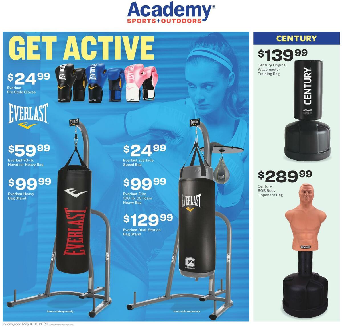 Academy Sports + Outdoors Sports & Fitness Ad Weekly Ad from May 4
