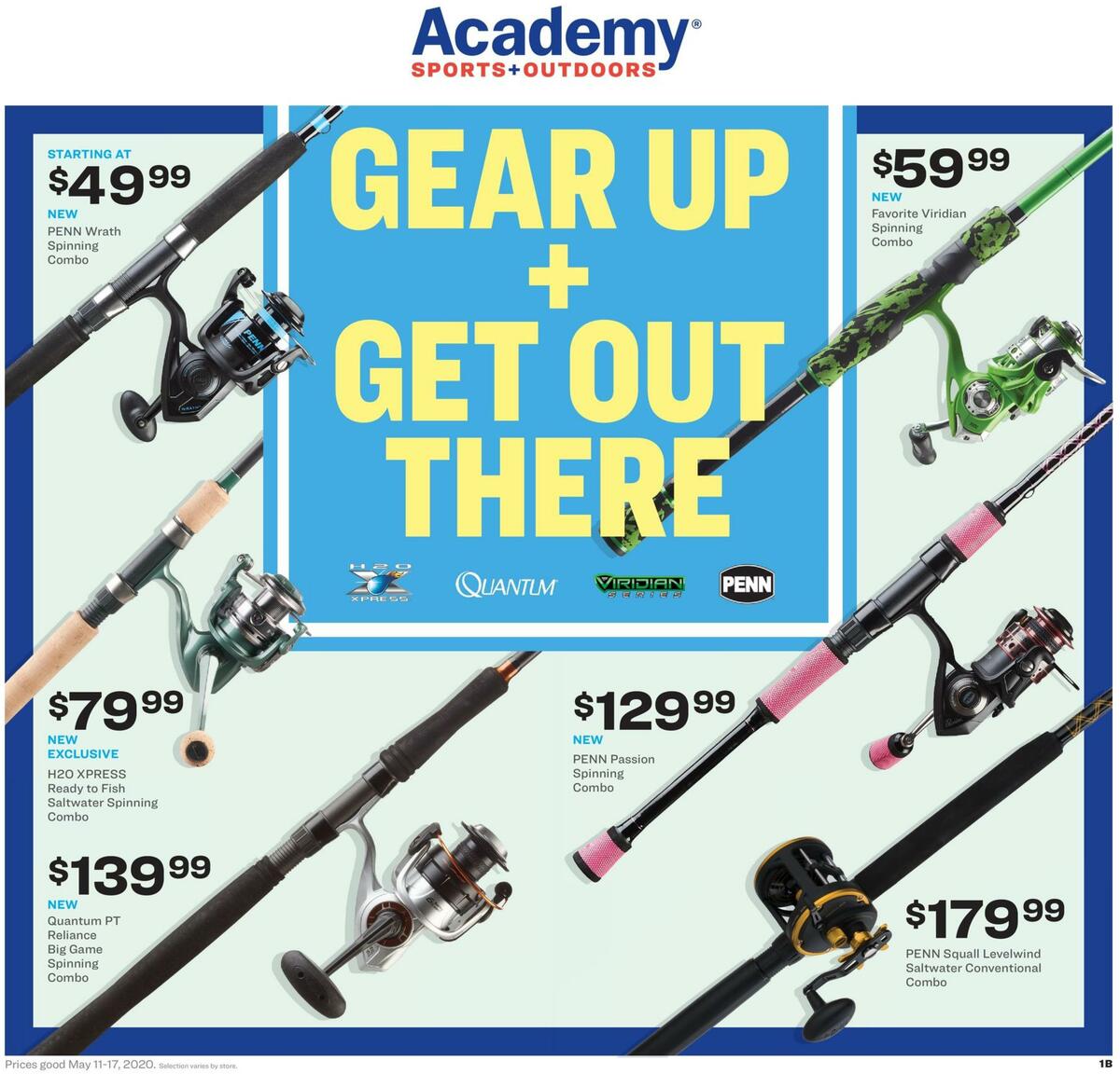 Academy Sports + Outdoors Outdoor Ad Weekly Ad from May 11