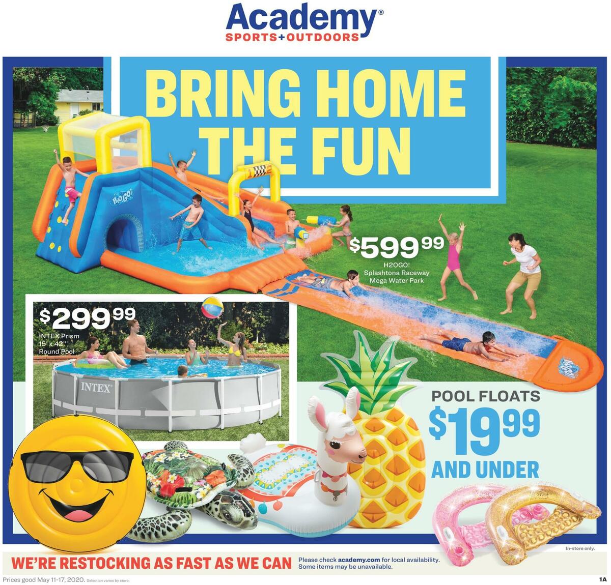 Academy Sports + Outdoors Backyard Ad Weekly Ad from May 11