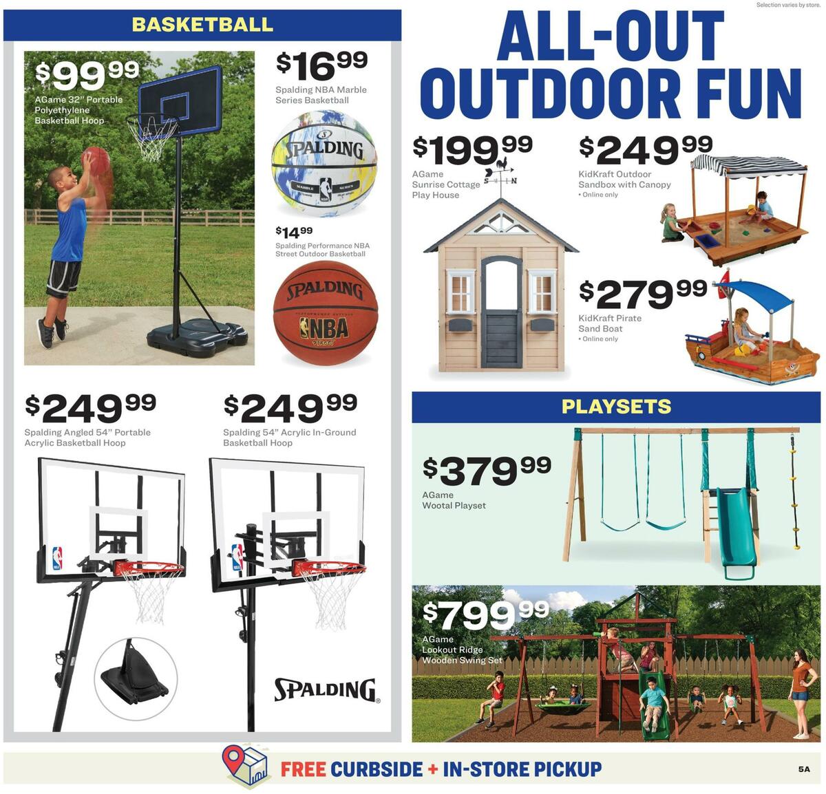 Academy Sports + Outdoors Backyard Ad Weekly Ad from May 11