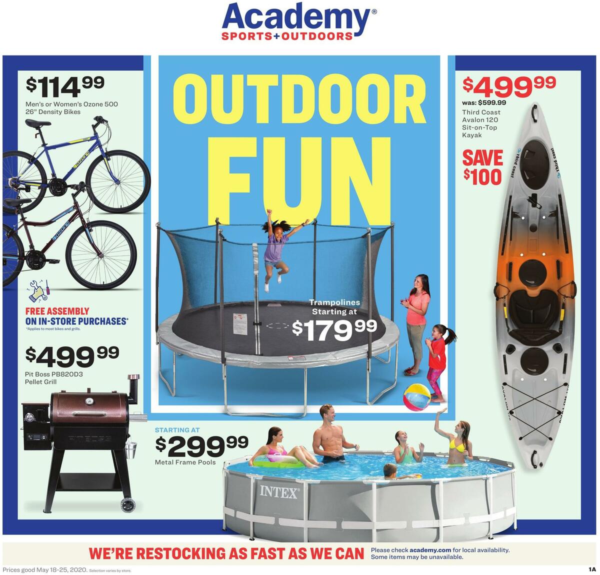 Academy Sports + Outdoors Weekly Ad from May 18