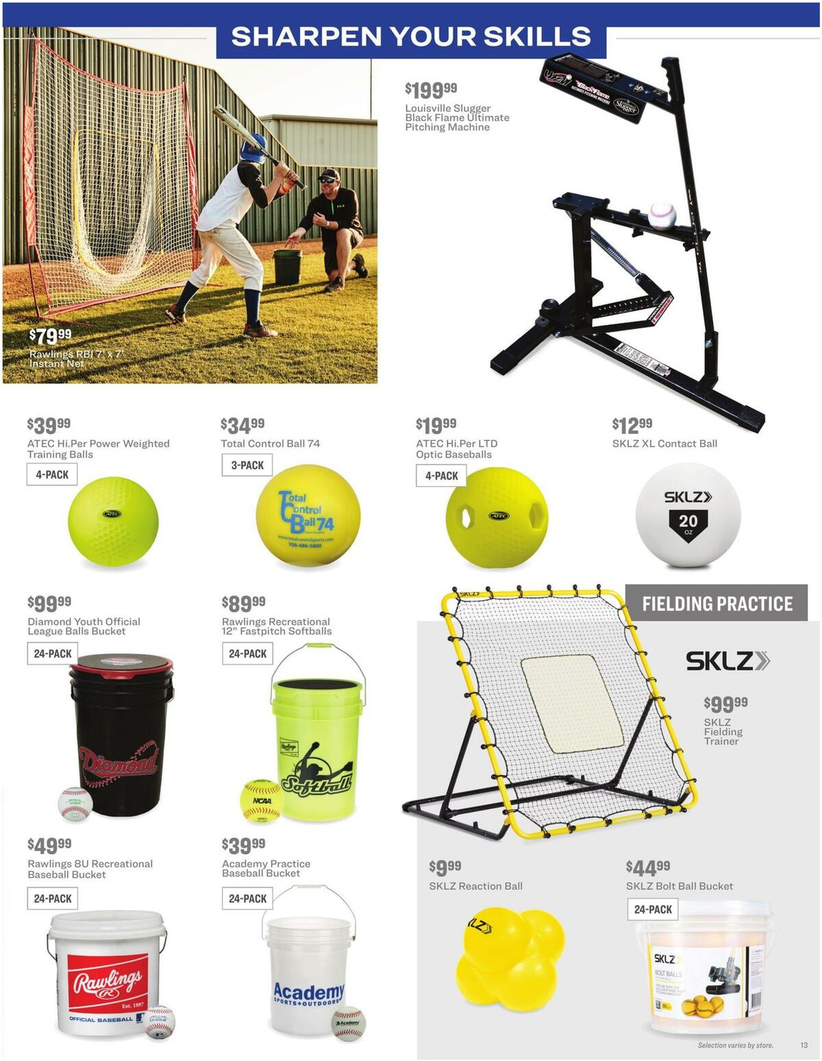 Academy Sports + Outdoors Baseball + Fastpitch Guide Weekly Ad from June 4
