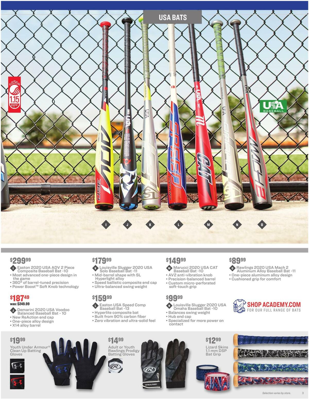 Academy Sports + Outdoors Baseball + Fastpitch Guide Weekly Ad from June 4