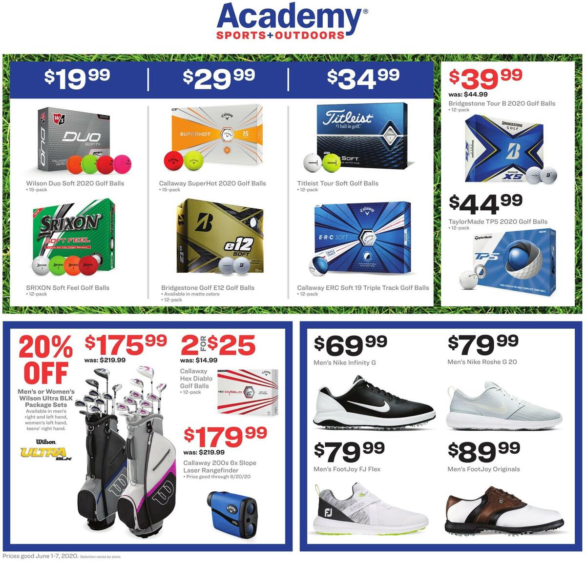 Academy Sports + Outdoors Sports Ad Weekly Ad from June 1