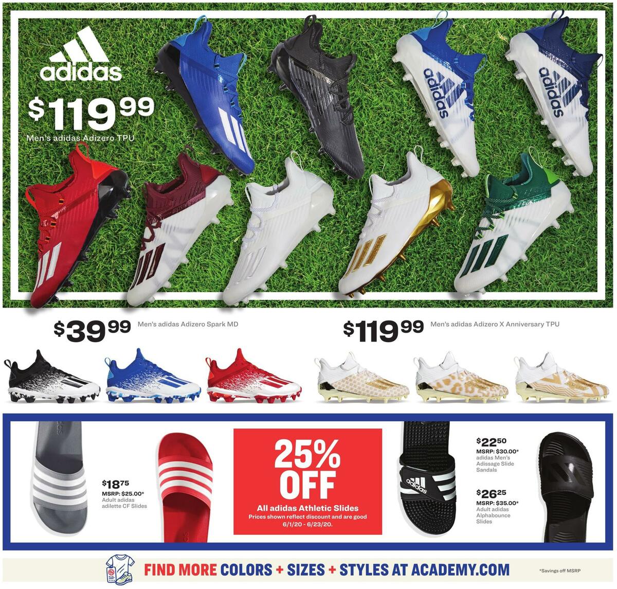 Academy Sports + Outdoors Sports Ad Weekly Ad from June 1