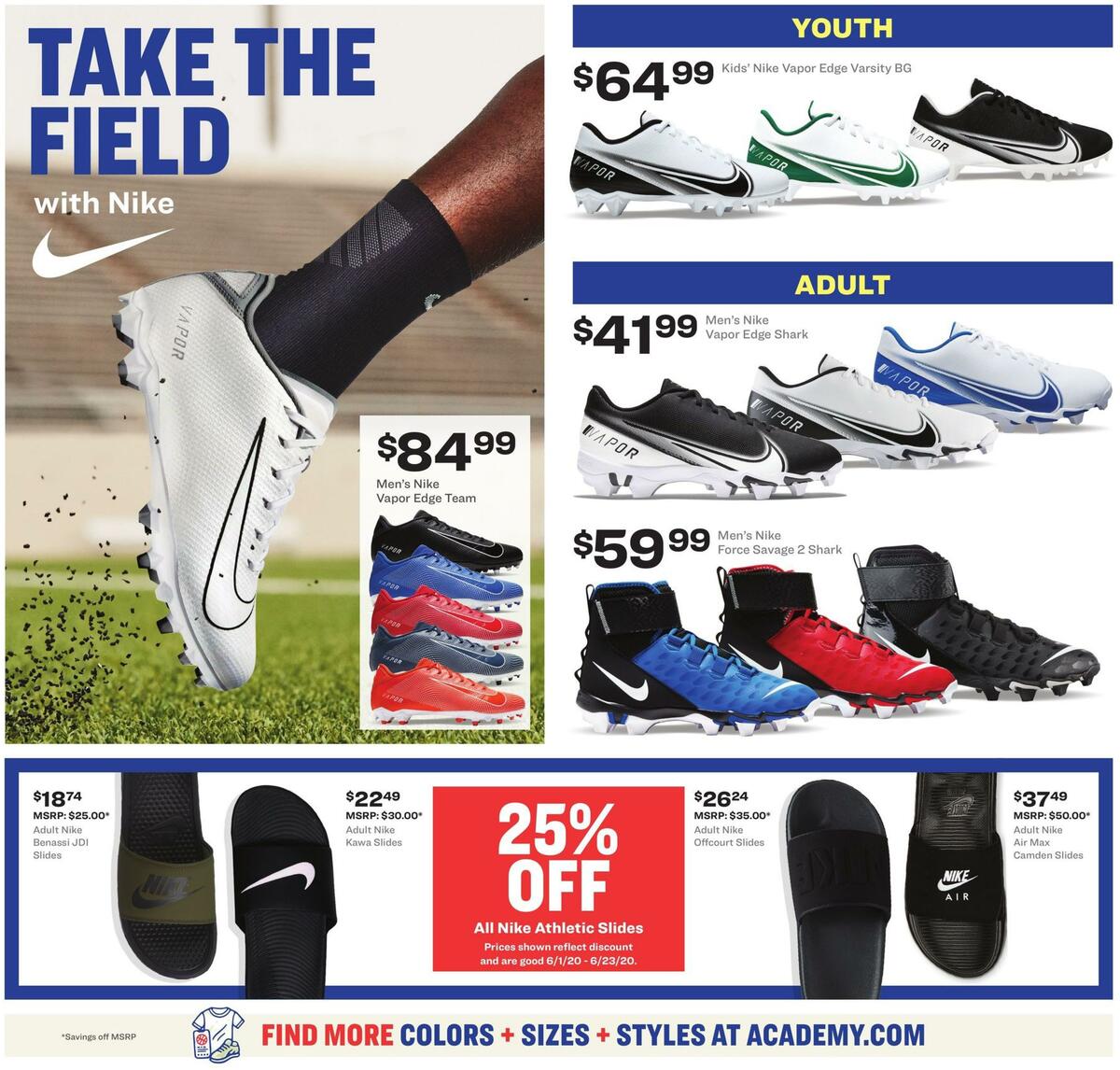 Academy Sports + Outdoors Sports Ad Weekly Ad from June 1
