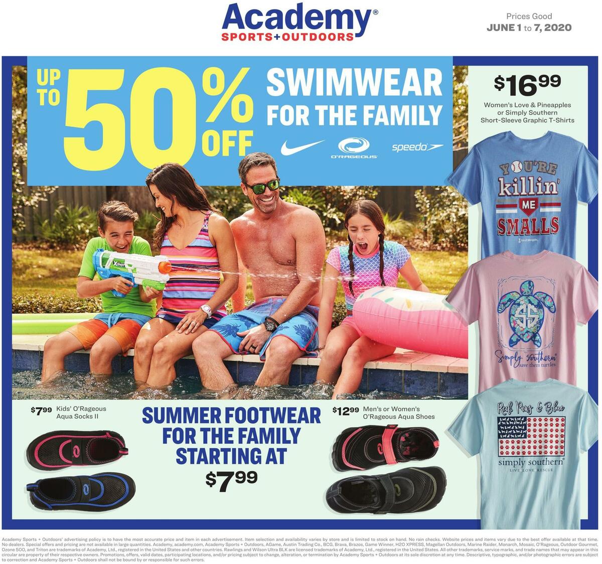 Academy Sports + Outdoors Outdoor Ad Weekly Ad from June 1