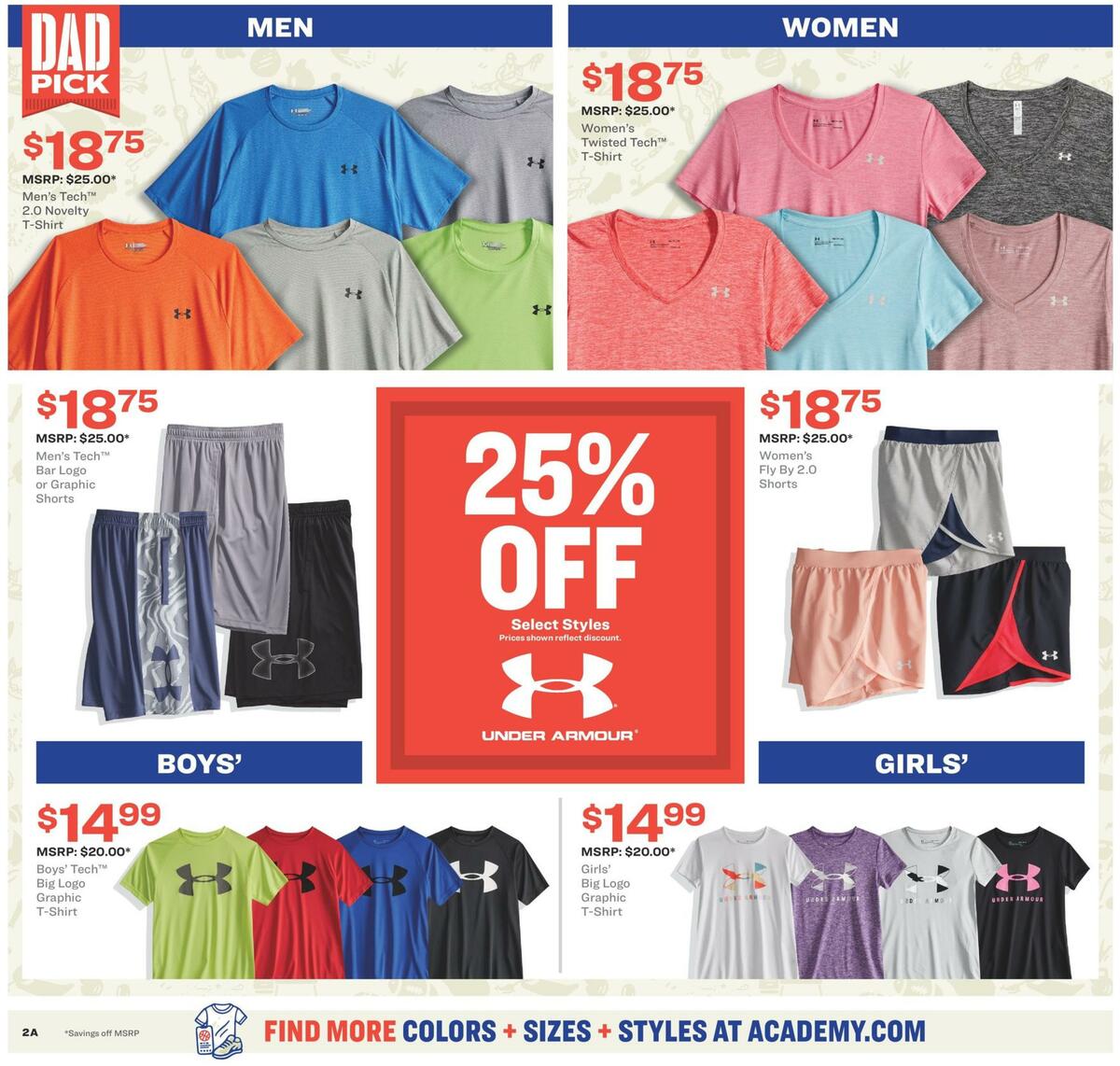 Academy Sports + Outdoors Father's Day Ad Weekly Ad from June 15