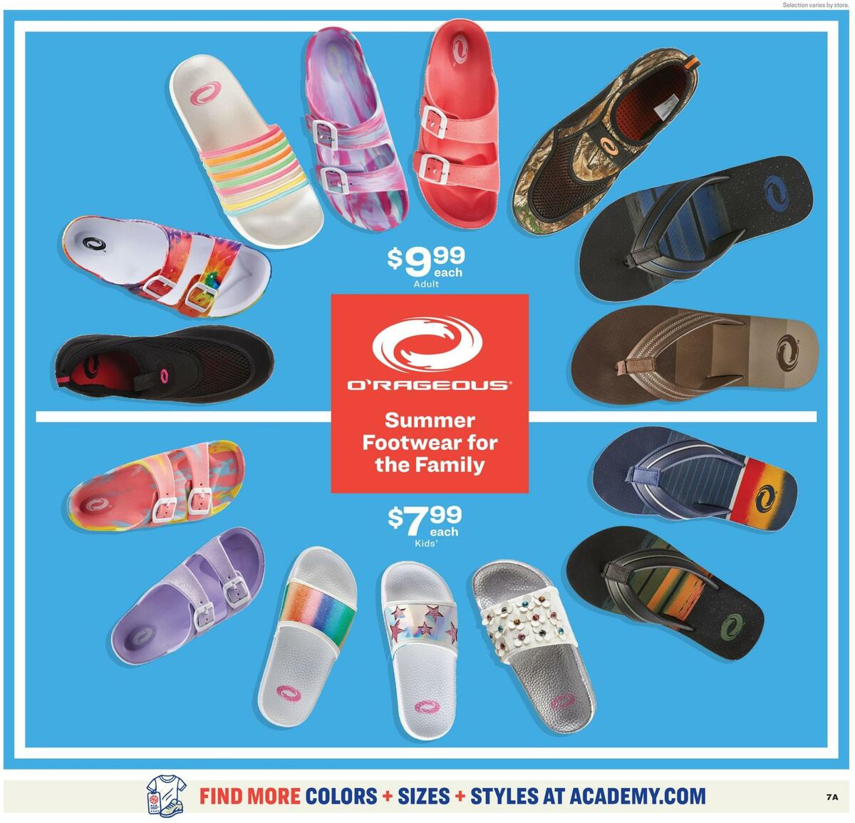 Academy Sports + Outdoors Summer Fun Ad Weekly Ad from June 22