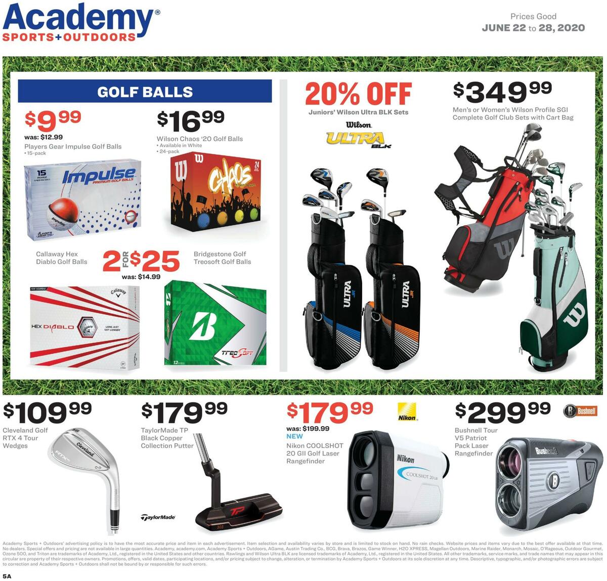 Academy Sports + Outdoors Sports Ad Weekly Ad from June 22