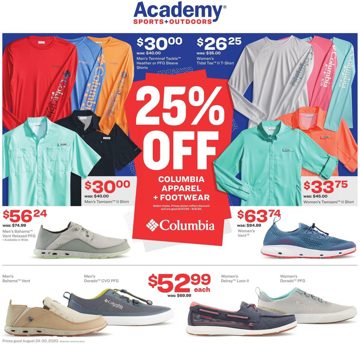 Academy Sports + Outdoors Weekly Ad from August 24