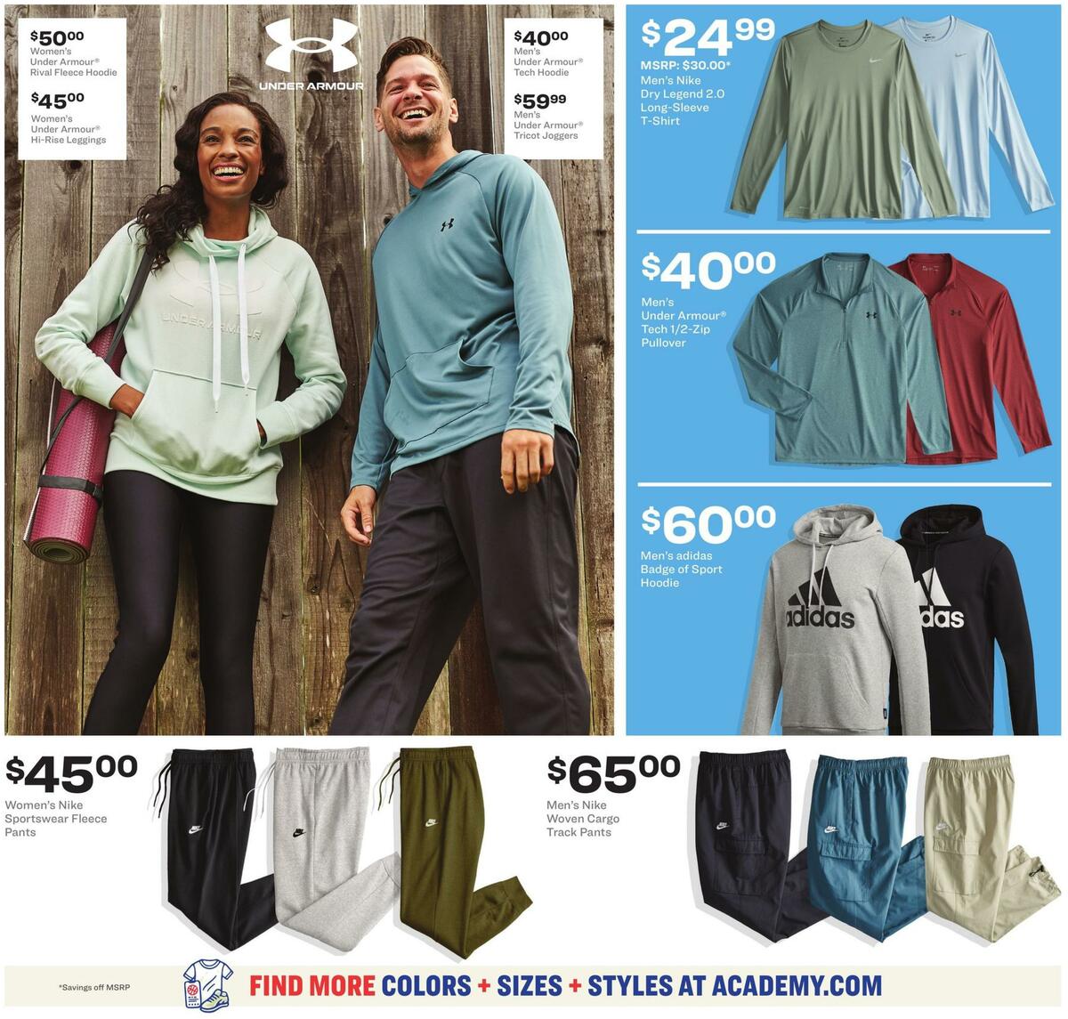 Academy Sports + Outdoors Active Ad Weekly Ad from October 12