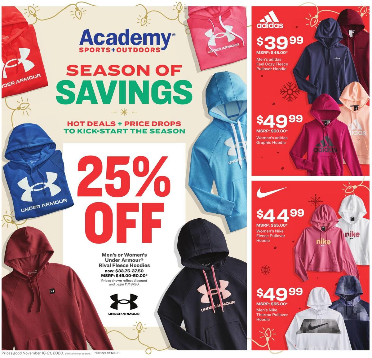 Academy Sports + Outdoors Weekly Ad from November 16