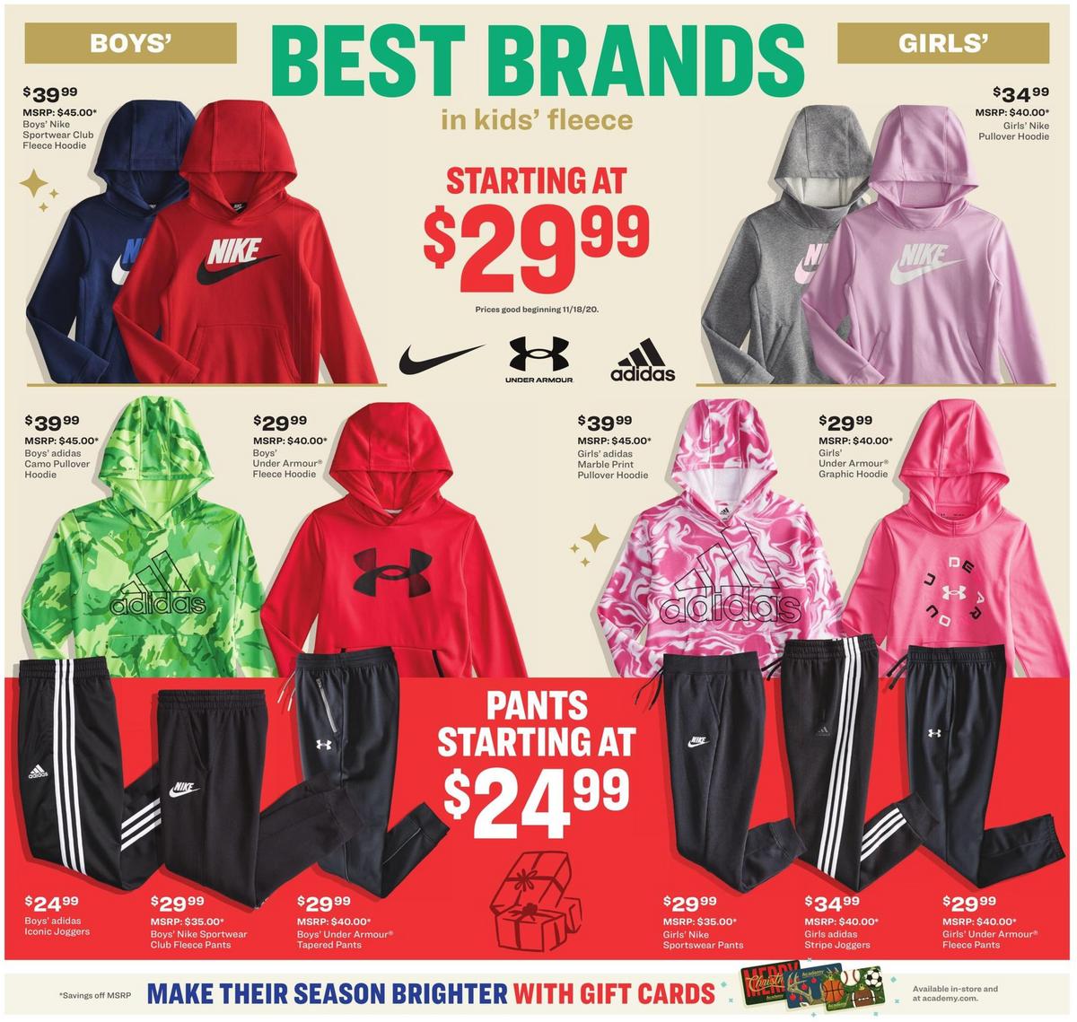 Academy Sports + Outdoors Weekly Ad from November 16