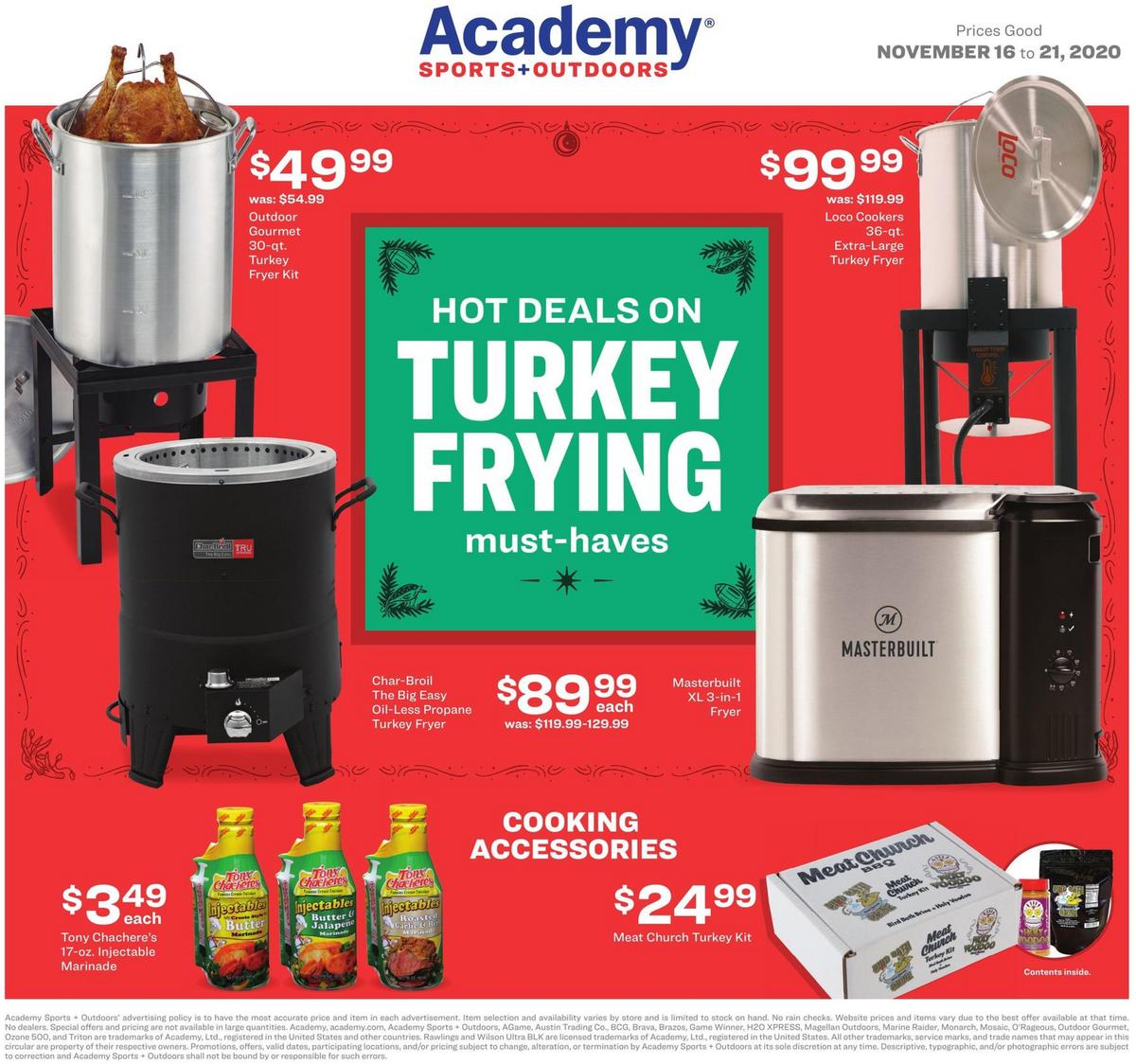 Academy Sports + Outdoors Weekly Ad from November 16