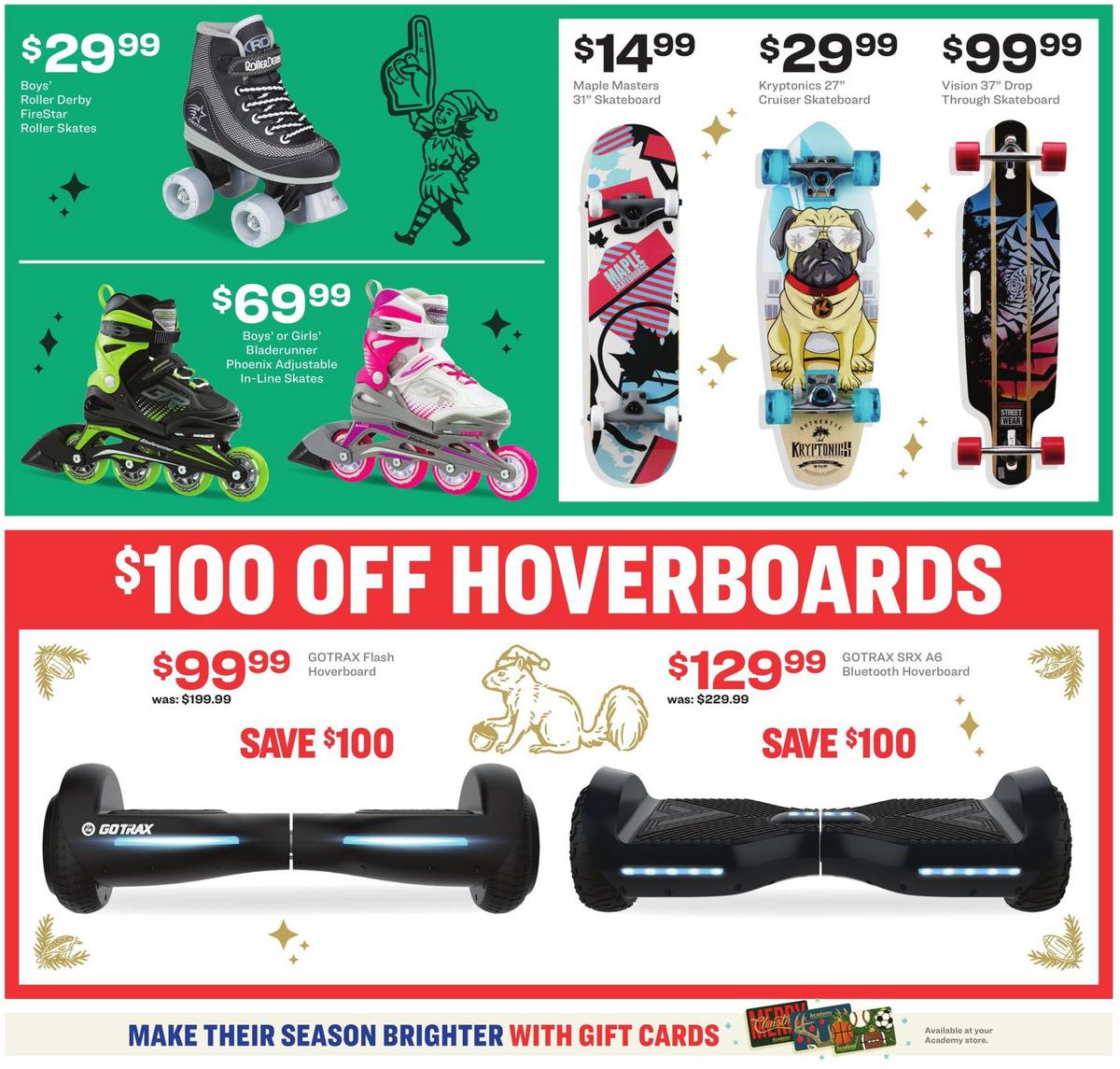 Academy Sports + Outdoors Christmas Hot Deals Ad Weekly Ad from December 14