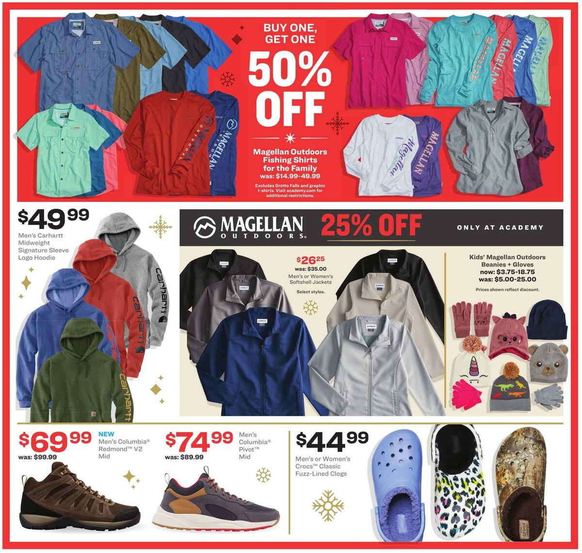 Academy Sports + Outdoors 4 Day Only Ad Weekly Ad from December 17