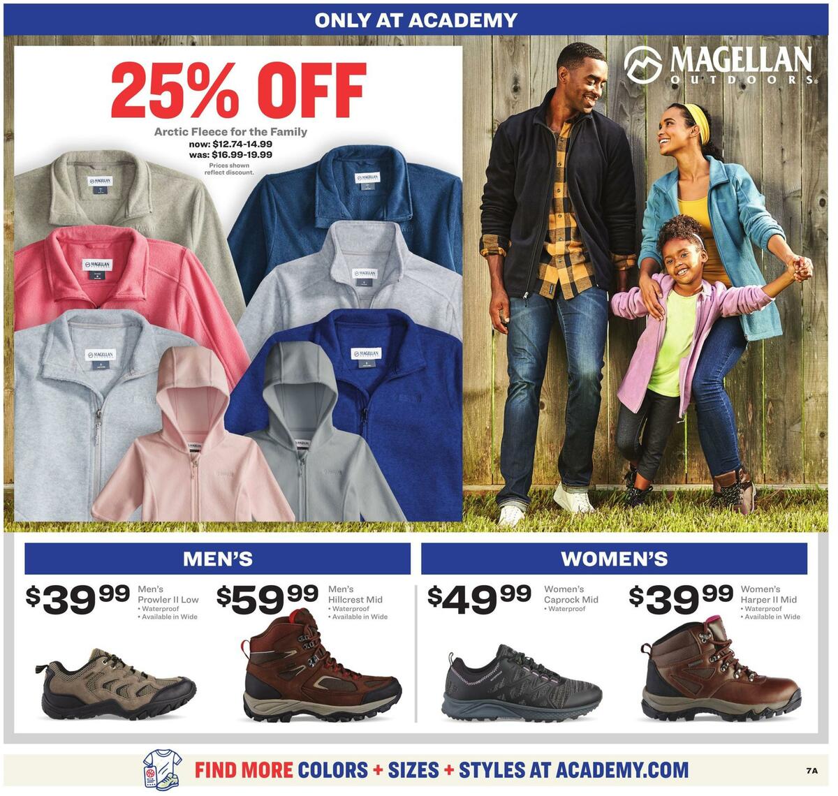 Academy Sports + Outdoors Outdoor Ad Weekly Ad from January 4