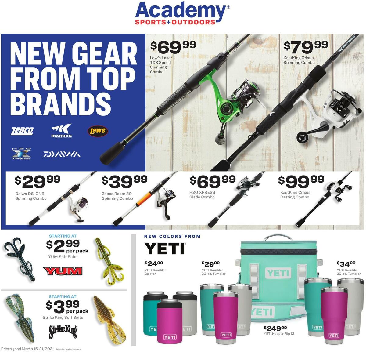 Academy Sports + Outdoors Weekly Ad from March 15