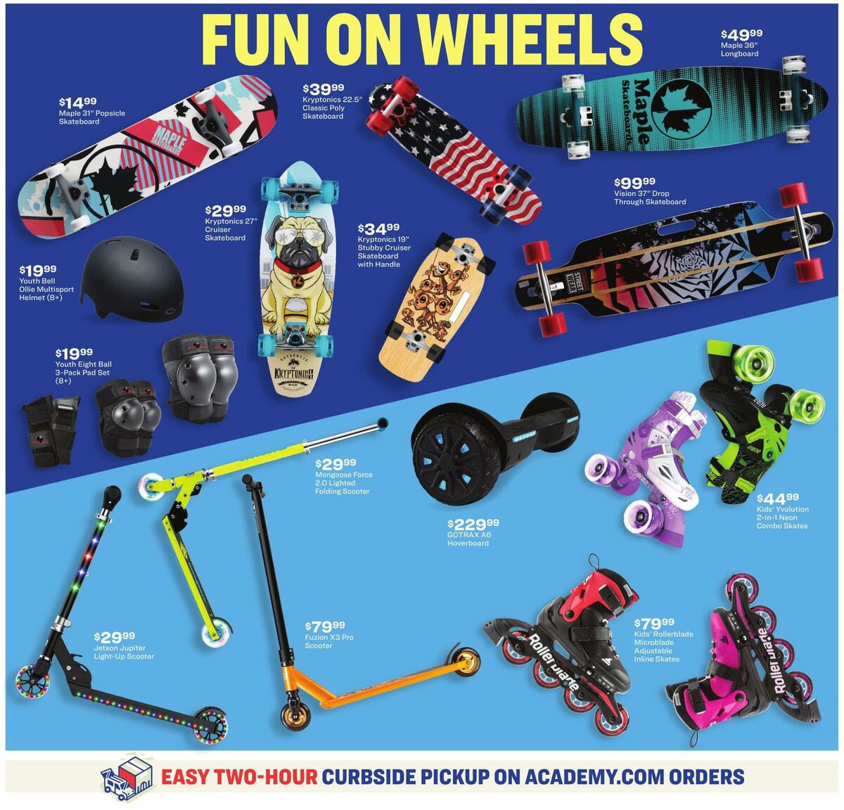 Academy Sports + Outdoors Get Outside Guide Weekly Ad from April 5