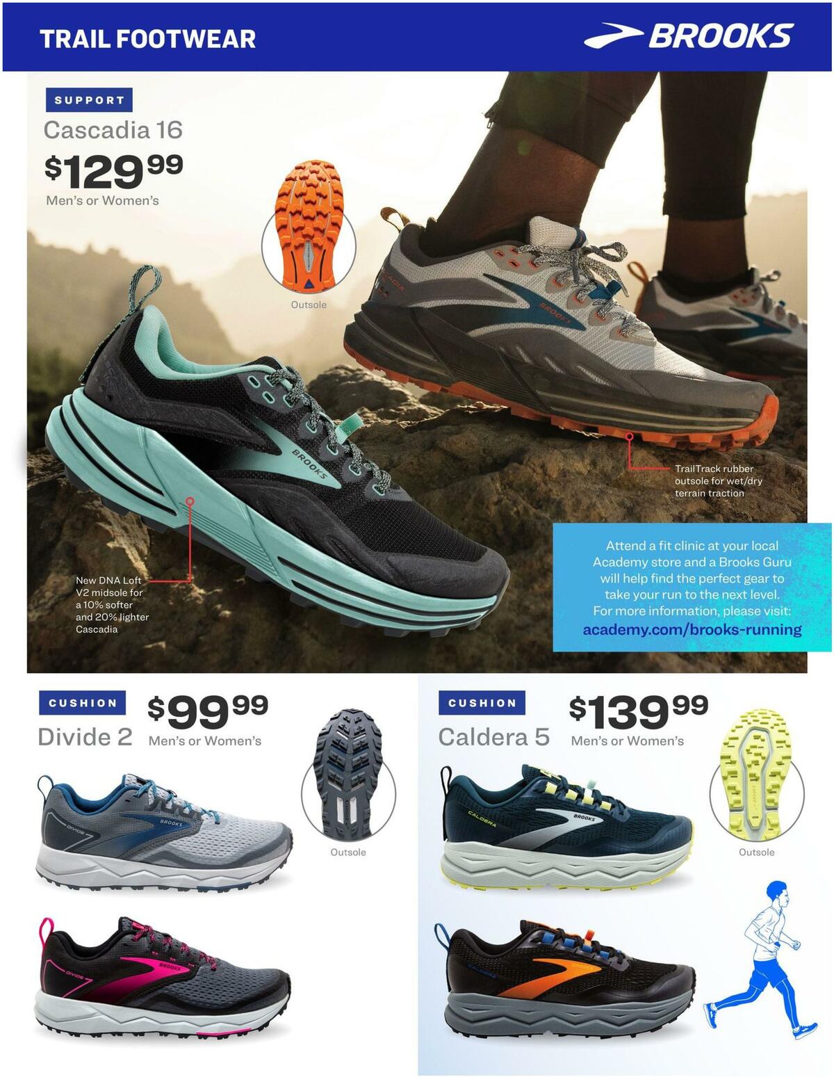 Academy Sports + Outdoors Brooks Month Weekly Ad from October 3