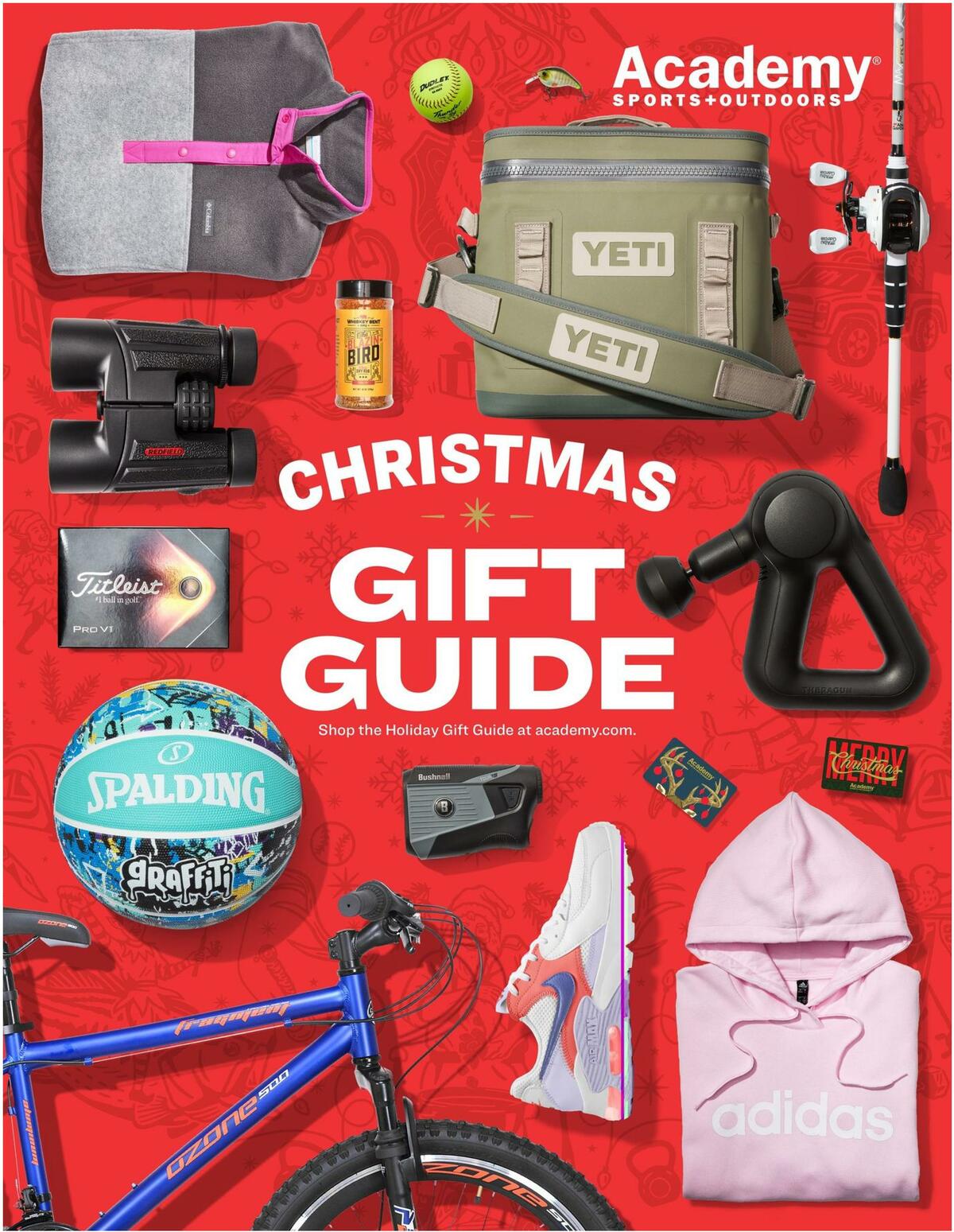 Academy Sports + Outdoors Christmas Gift Guide Weekly Ad from November 1