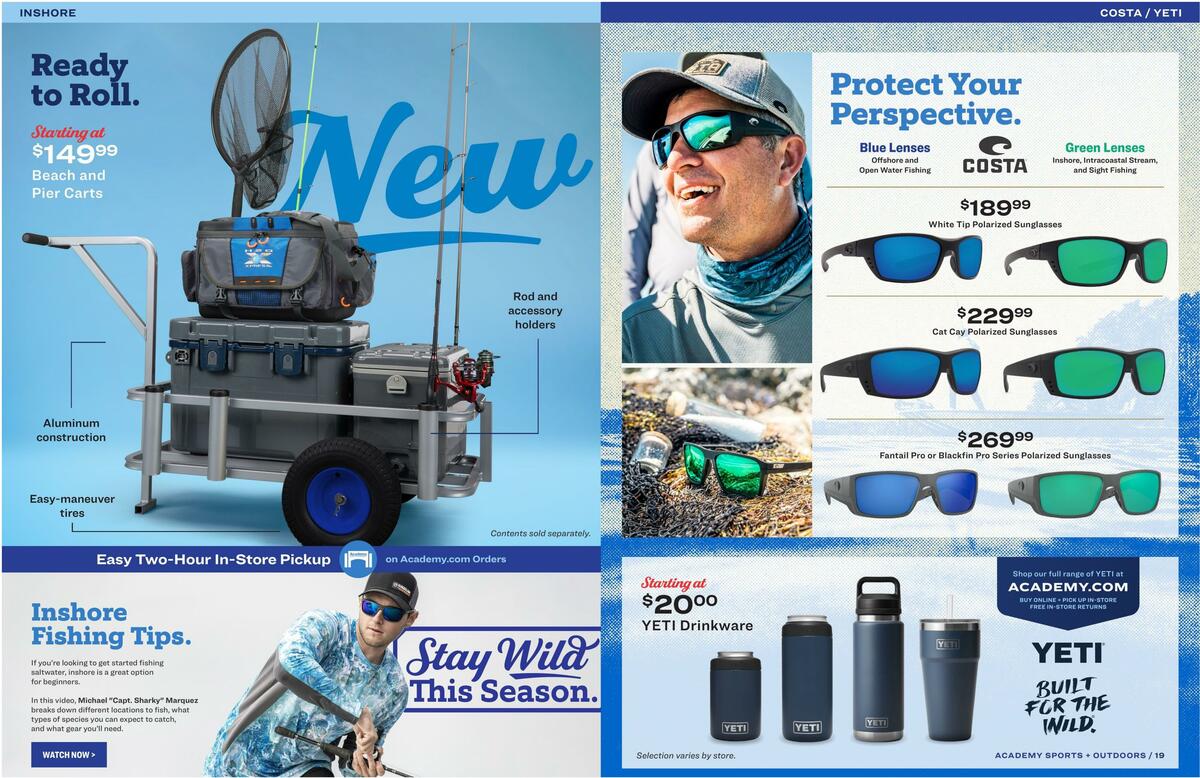 Academy Sports + Outdoors Fishing Gear Guide Weekly Ad from February 28